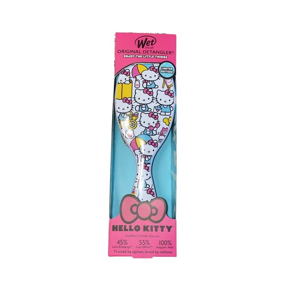 Wet Brush HELLO KITTY Original Detangler Hairbrush Limited Edition Full Size NIB - Picture 1 of 4